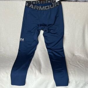 New wit Tags Youth XL Under Armour Cold Gear Pants - Navy Blue